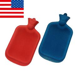 0.5/2L Hot Water Bottle Thick High Density Rubber Bag Winter