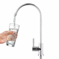 1/4'' Chrome RO Reverse Osmosis Kitchen Sink Drinking Water 