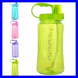 GTI 1.5L LARGE Capacity Sports Water Bottle BPA Free 1.5 Lit
