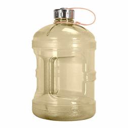 1 Gallon  BPA Free Reusable Drinking Bottle w/48mm Steel Cap