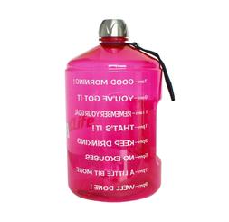 BuildLife 1 Gallon Water Bottle Motivational Fitness Workout
