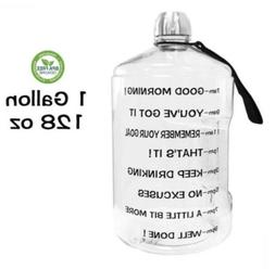 QuiFit 1 Gallon Water Bottle Reusable Leak Proof Drinking Ju