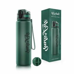 InstaLite 1 Litre BPA Free Tritan Sports/Gym Water Bottle wi