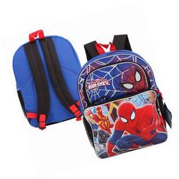 1 Marvel Ultimate Spiderman Backpack With 2 Front Pockets & 