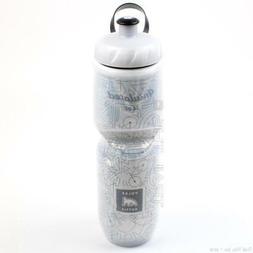 1 or 2-Pack Polar 24oz Bike Lines Insulated Cycling Water Bo