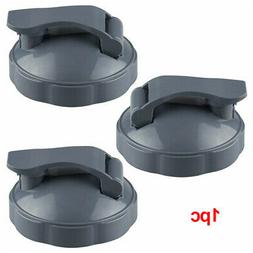 1 Piece Replacement Water Bottle Blender Flip Top Lid -Gray-