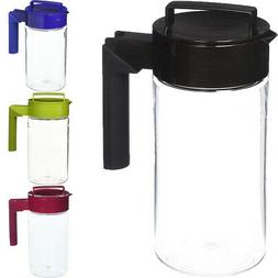 Takeya 1-Quart Airtight Tritan Plastic Pitcher with Non-Slip