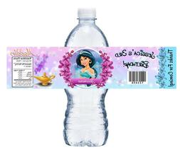 10 PRINCESS JASMINE ALADDIN BIRTHDAY PARTY FAVORS WATER BOTT