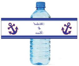 100 Anchor Navy w Coral Wedding Anniversary Engagement Party