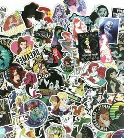 100 Piece Disney Princess Decal Fun Water Bottle Laptop Wall