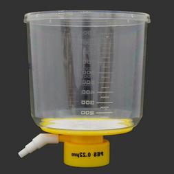 1000 mL Bottle Top Vacuum Filter, 0.22 um, PES, Sterile, Ind