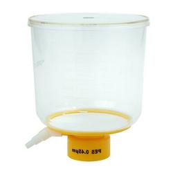 CELLTREAT 1000mL Bottle Top Filter, PES, 0.45, 90mm,  24/Cas