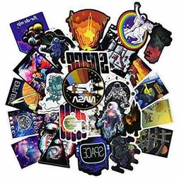 100PCS NASA Stickers For Laptop, Space Explorer Galaxy Vinyl