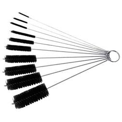 10pcs Cleaning Bottle Brush Set Stainless Steel Washing Test
