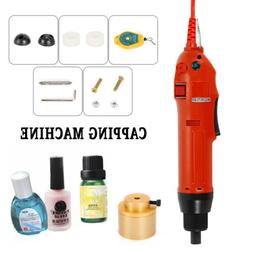 110V Handheld Electric Bottle Capping Machine  Capper Cap Se