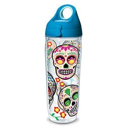 Tervis 1230808 Sugar Skulls Tumbler with Wrap and Turquoise 