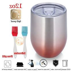 12oz Double Wall Vacuum Insulated Bottle Stainless Steel Tum