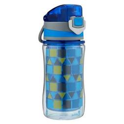 Bubba 12oz Flo Plastic Insulated Water Bottle Blue/Green