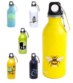 EarthLust 13oz Reusable Stainless Steel Metal Mini Small Wat