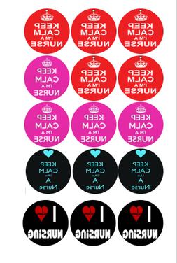 15 Bottle Cap Images &ldquo;Keep Calm I'm A Nurse&rdquo; "I love nur