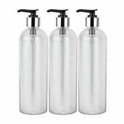 MoYo Natural Labs 16 oz Pump Dispenser, Empty Soap and Lotio