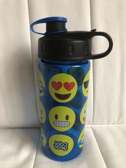 Cool Gear 16 oz Water Bottle Kids Yellow Bottle Blue Lol Emo