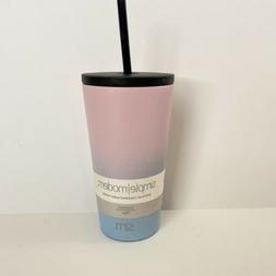 Simple Modern 16oz Classic Tumbler Water Bottle Rainbow Ombr