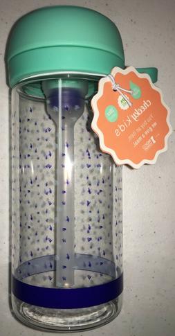 Cheeky Kids 16oz Plastic Water Bottle, Leak Proof, BPA Free 