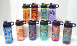 Cool Gear 16oz Water Bottle Choose Design Emoji Princess Mer