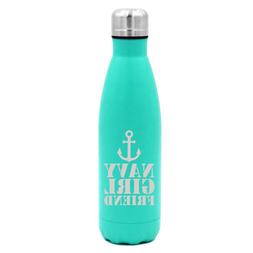 17 oz Double Wall Vacuum Insulated Stainless Water Bottle Na