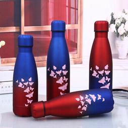 17oz. Stainless Steel Water Bottle Double Walled Vacuum Insu