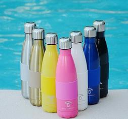 ThermalTank 17oz Stainless Steel Water Bottle Vacuum Insulat