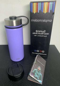 Simple Modern 18oz Summit Insulated Water Bottle + Extra Lid