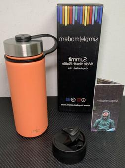 Simple Modern 18oz Summit Insulated Water Bottle + Extra Lid