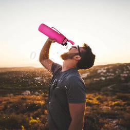 1L 33 oz BPA Free Sport Water Bottle Drinking Bike Cycling L