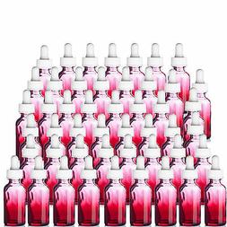 W/ White Dropper Tops. 48 Bottles