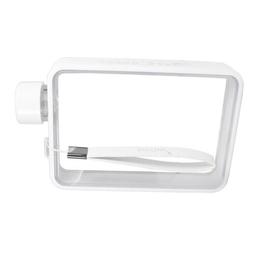 1pc Clear Reusable Small Drinking Water Bottle Plastic Flat 