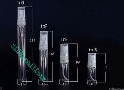 2/3/5/10ml mini cute Atomizer Pump Glass Refillable Perfume 