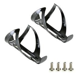 2* Carbon Fiber Water Bottle Cages Holder for Mountain Road 