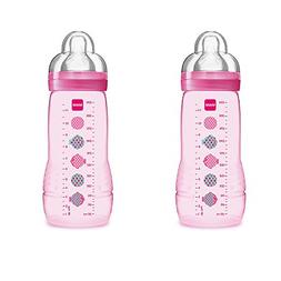 Breastfed Babies Mam Girl Skin Soft Nipple Mimics 11 Ounces