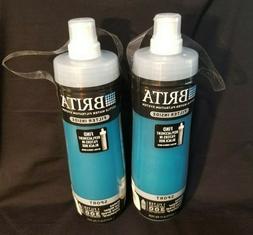 2 NEW Brita Sport Soft Squeeze Water Bottle, Blue 20 oz
