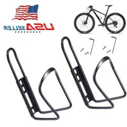 2 Pack Bike Water Bottle Cup Holder with 1 Pack Silicone Bik
