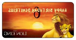 20 Water Bottle Labels Lion King Party Favor Child's Birthda