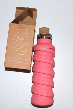 2019 COACHELLA Music Festival Que Water Bottle 20 Oz Collaps