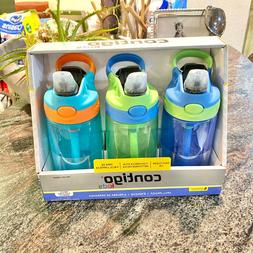 2020 NEW Contigo Kids Autospout Flip Water Bottle w/ Straw 1