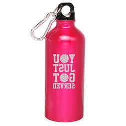 20oz Aluminum Sports Water Bottle Canteen Clip You Just Got 