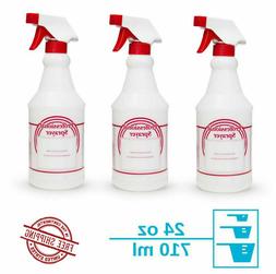 24 Oz Plastic Spray Bottle Trigger Nozzle Duty Sprayer Chemi