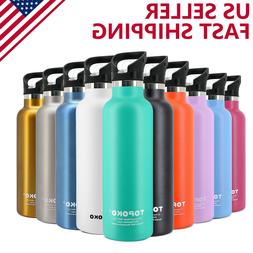 TOPOKO 25 OZ Hydro Double Walled Wall Flask Stainless Steel 