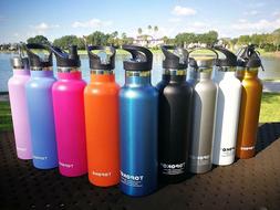 TOPOKO 25 oz Stainless Steel Vacuum Insulated Water Bottle