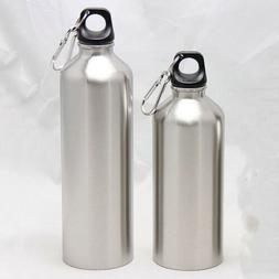 25oz Stainless Steel Sports WATER BOTTLE + Leak Proof Cap Gy
